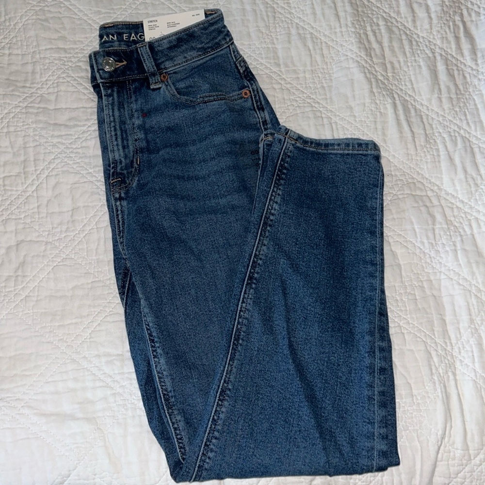 Womens american eagle mom jeans